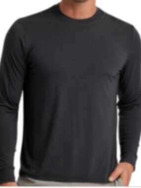 Men's Elevate Lightweight Long Sleeve - Black Sand